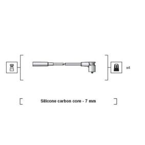 Compre Jogo de cabos de ignição da MAGNETI MARELLI 941318111241 a um preço baixo por 14,49 €