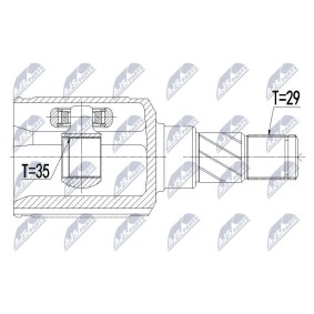 Comprar Juego de articulación, árbol de transmisión de NTY NPW-CH-075 a bajo precio de 124,17 €