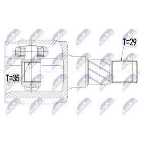 Comprar Juego de articulación, árbol de transmisión de NTY NPW-CH-079 a bajo precio de 104,94 €
