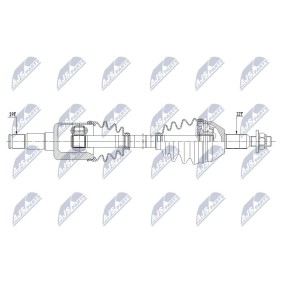 Comprar Árbol de transmisión de NTY NPW-CH-108 a bajo precio de 282,40 €