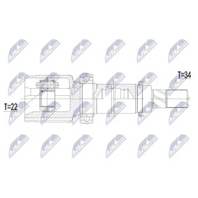 Comprar Árbol de transmisión de NTY NPW-FR-142 a bajo precio de 134,76 €