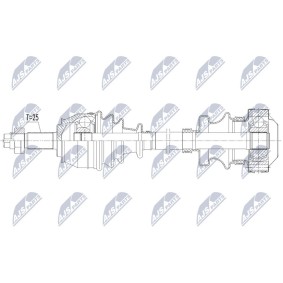 Comprar Árbol de transmisión de NTY NPW-FT-057 a bajo precio de 145,54 €