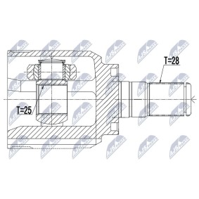 Comprar Juego de articulación, árbol de transmisión de NTY NPW-HY-536 a bajo precio de 69,48 €