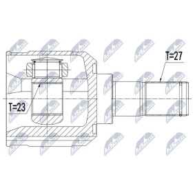 Comprar Juego de articulación, árbol de transmisión de NTY NPW-HY-546 a bajo precio de 64,47 €