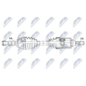 Comprar Árbol de transmisión de NTY NPW-PL-117 a bajo precio de 192,35 €