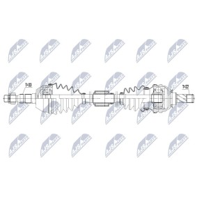 Comprar Árbol de transmisión de NTY NPW-PL-125 a bajo precio de 166,04 €