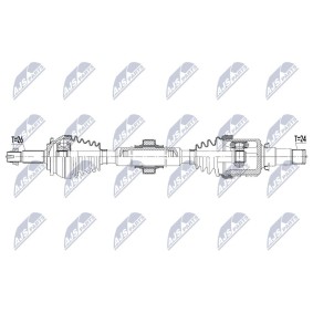 Antriebswelle NPW-TY-098