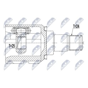 Comprar Juego de articulación, árbol de transmisión de NTY NPW-TY-156 a bajo precio de 77,88 €