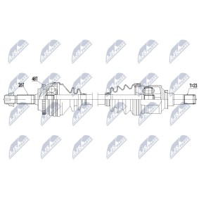 Comprar Árbol de transmisión de NTY NPW-TY-175 a bajo precio de 146,73 €