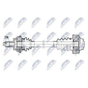 Comprar Árbol de transmisión de NTY NPW-VW-170 a bajo precio de 145,38 €