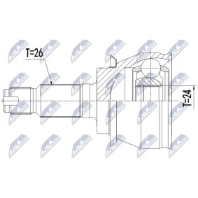 Comprar Juego de articulación, árbol de transmisión de NTY NPZ-BM-019 a bajo precio de 34,65 €