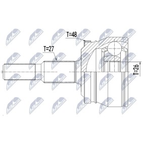 Comprar Juego de articulación, árbol de transmisión de NTY NPZ-CH-032 a bajo precio de 81,01 €