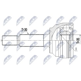 Comprar Juego de articulación, árbol de transmisión de NTY NPZ-CH-033 a bajo precio de 69,98 €