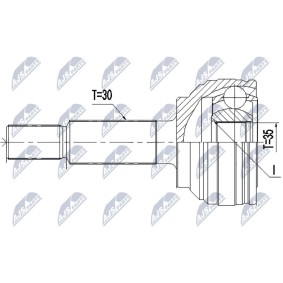 Comprar Juego de articulación, árbol de transmisión de NTY NPZ-CH-034 a bajo precio de 58,15 €