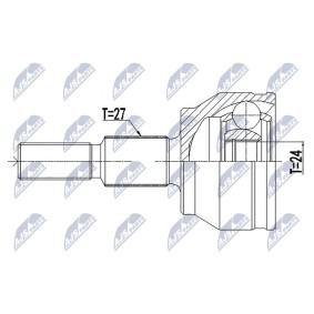 Comprar Juego de articulación, árbol de transmisión de NTY NPZ-FR-057 a bajo precio de 54,21 €