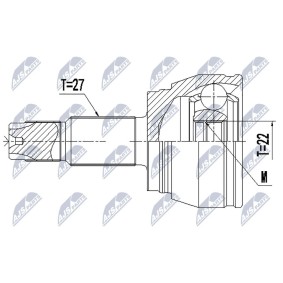 Comprar Juego de articulación, árbol de transmisión de NTY NPZ-FT-057 a bajo precio de 55,75 €