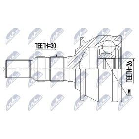 Comprar Juego de articulación, árbol de transmisión de NTY NPZ-PL-045 a bajo precio de 49,52 €