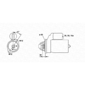 Köp Startmotor av MAGNETI MARELLI 943251223010 till det låga priset 2231,92 kr