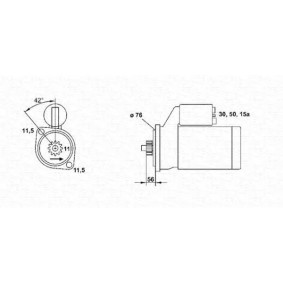 Anlasser von MAGNETI MARELLI