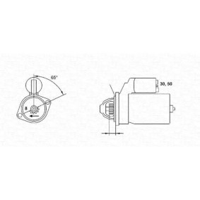 Anlasser von MAGNETI MARELLI