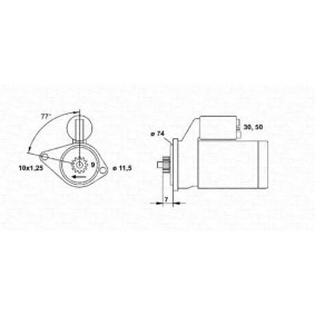 Köp Startmotor av MAGNETI MARELLI 943254003010 till det låga priset 2905,14 kr