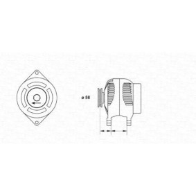 Lichtmaschine von MAGNETI MARELLI