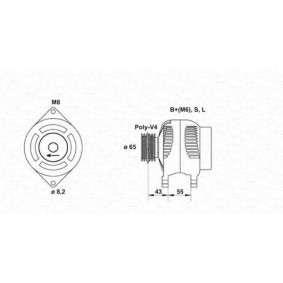 Lichtmaschine von MAGNETI MARELLI