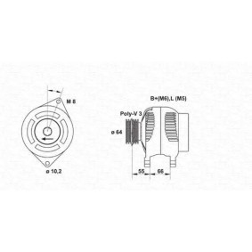 Lichtmaschine von MAGNETI MARELLI