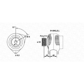 Lichtmaschine von MAGNETI MARELLI