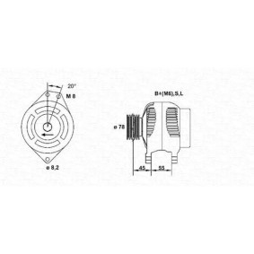 Lichtmaschine von MAGNETI MARELLI