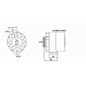 Lichtmaschine von MAGNETI MARELLI