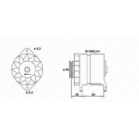 Lichtmaschine von MAGNETI MARELLI