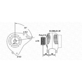 Lichtmaschine von MAGNETI MARELLI