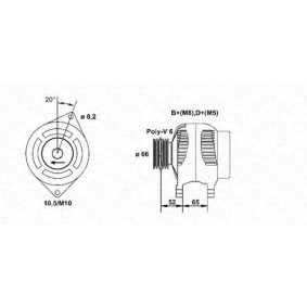 Lichtmaschine von MAGNETI MARELLI