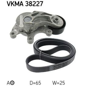 Keilrippenriemensatz VKMA 38227