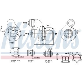 Turbolader von NISSENS 93618