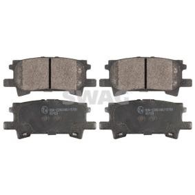 Compre Pastilhas de travão da SWAG 33 10 5442 a um preço baixo por 23,54 €