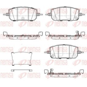 Acquista Kit pastiglie freni da REMSA 1960.02 a buon mercato per soli 46,83 €