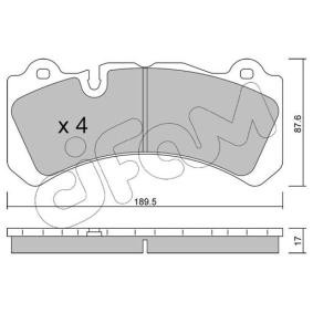 Acquista Kit pastiglie freni da CIFAM 822-1328-0 a buon mercato per soli 80,94 €