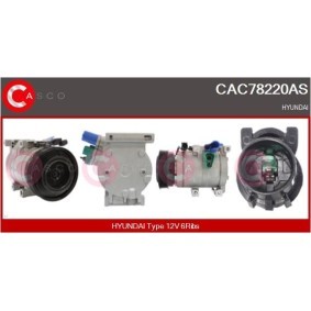 Kjøp AC-kompressor av CASCO CAC80000GS til den lave prisen 8677,91 NOK