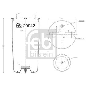 Achetez des Tirette de capot moteur FEBI BILSTEIN 26682 à prix pour 17,87 €