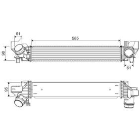 Achetez des Intercooler VALEO 818318 à prix pour 193,10 €