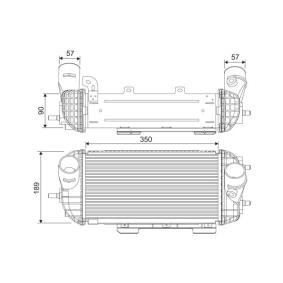 Köp Intercooler av VALEO 818538 till det låga priset 2606,12 kr