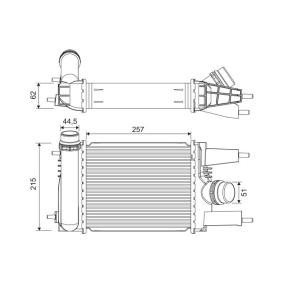 Kjøp Intercooler av VALEO 822916 til den lave prisen 2510,85 NOK