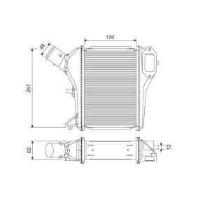 Köp Intercooler av VALEO 822922 till det låga priset 3158,22 kr