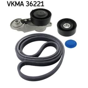Achetez des Jeu de courroies trapézoïdales à nervures SKF VKMA 36221 à prix pour 85,75 €