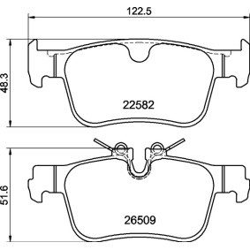 Köp Bromsbelägg av BREMBO P 86 035 till det låga priset 654,18 kr