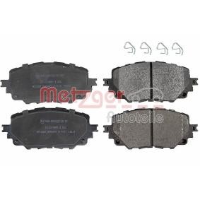 Bremsbeläge für ABARTH von METZGER