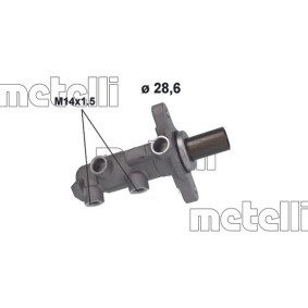 Achetez des Maître-cylindre de frein METELLI 05-0848 à prix pour 84,16 €
