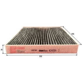 Achetez des Filtre d'habitacle CLEAN FILTER NC2423CA à prix pour 14,51 €